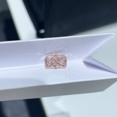 Do ponto luminoso cor-de-rosa dos diamantes 1.5-3.0ct do CVD VS2-VVS2 corte brilhante crescido laboratório