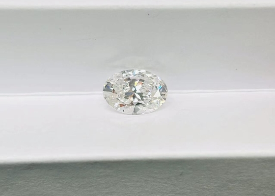 G VVS2 2.3CT Oval Brilliant Cut CVD Diamante Laboratório Diamante cultivado