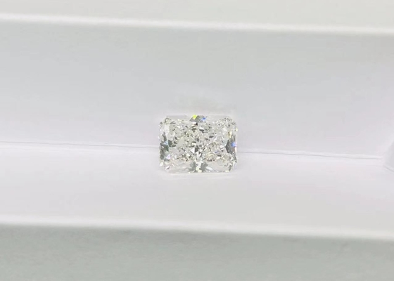 CVD incolor Diamond Radiant Cut Fancy Design crescido laboratório de 10 Mohs