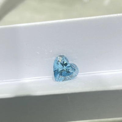 o coração 1.52Carat cortou laboratório fraco azul os diamantes crescidos IGI certificados