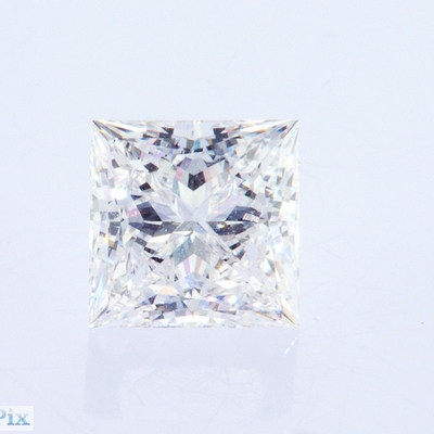 Corte de princesa solta como crescido CVD laboratório crescido sintético diamante cor grau G-D