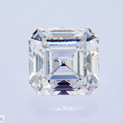 Branco 3.2ct CVD cultivado em laboratório Diamantes Quadrados Esmeralda Asscher Forma Certificado IGI