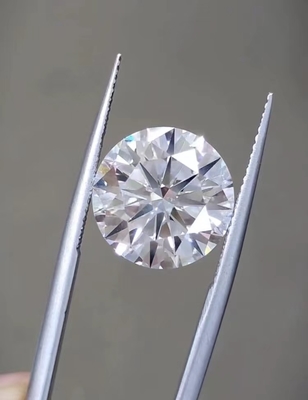 Certificado IGI Diamante sintético redondo DEFG Jóias Decoração CVD Diamantes brancos