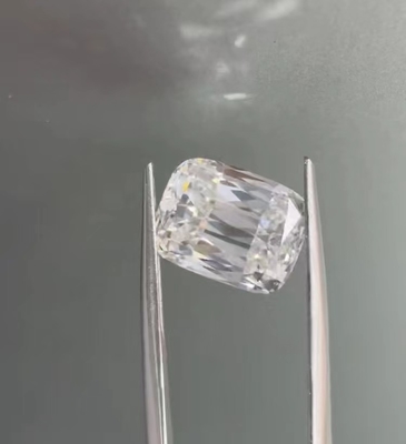 Cushion modificado de corte brilhante CVD Diamantes cultivados Diamantes passam o teste