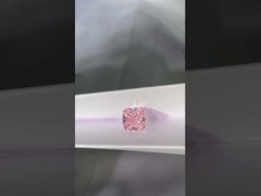 Diamante cor-de-rosa do CVD do coxim