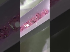 Diamante cor-de-rosa do CVD