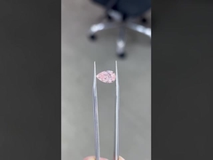 Pêssoas de corte brilhante rosa de luxo diamantes cultivados em laboratório certificados IGI