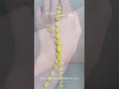 Laboratório de Braceletos de Diamantes Criado Laboratório de Diamantes de Cores Bijuterias de Diamantes Produção de Bijuterias de Pera Amarela