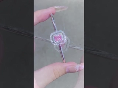 Laboratório Bracelete de diamante Laboratório solto Criado Diamantes Produção de jóias Diamante rosa