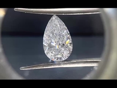 Peras Certificados Laboratório Criado Diamantes Cultivados CVD Diamantes Passar o Teste Sem Bow Tie